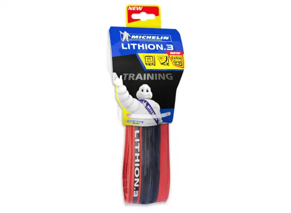 Michelin Lithion.3 TS 25-622 road tire kevlar red