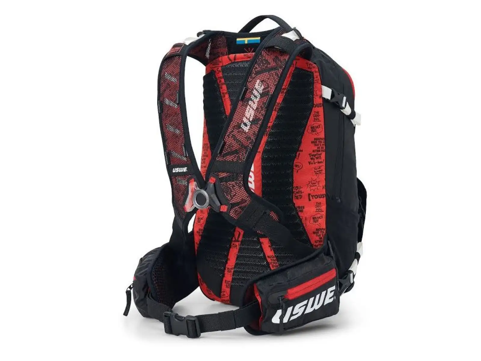 USWE Flow backpack 25l Black/red