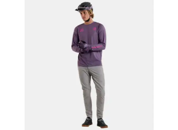 Troy Lee Designs Skyline Radioscape men's jersey long sleeve Deep Purple