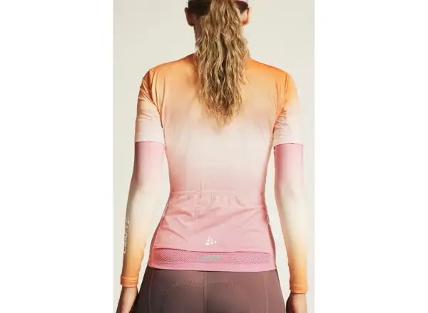 Craft ADV Endur Graphic women's jersey short sleeve pink
