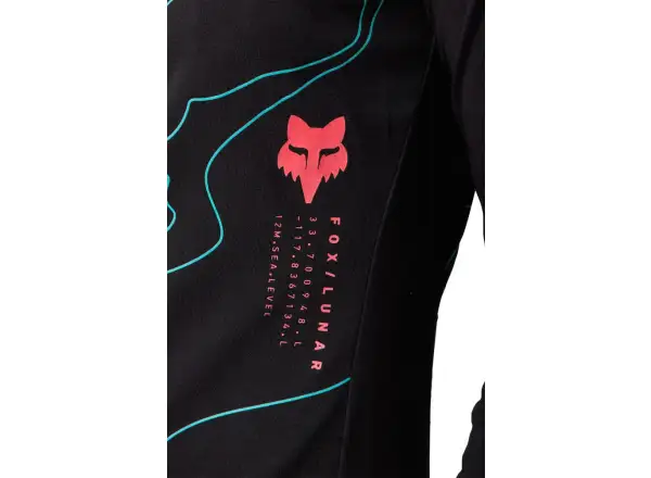 Fox W Ranger Mid Ls Lunar women's jersey long sleeve Black