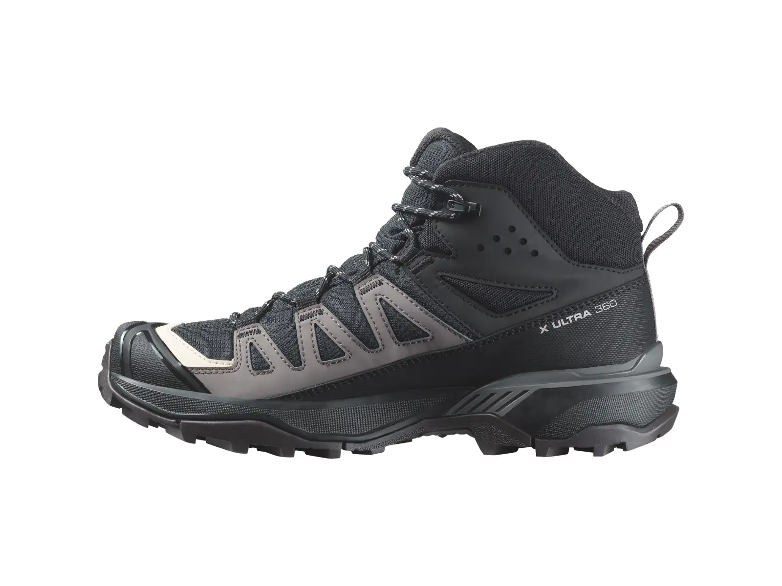 Salomon X Ultra 360 MID GTX women's hiking shoes Black/Plum Kitten/Shale