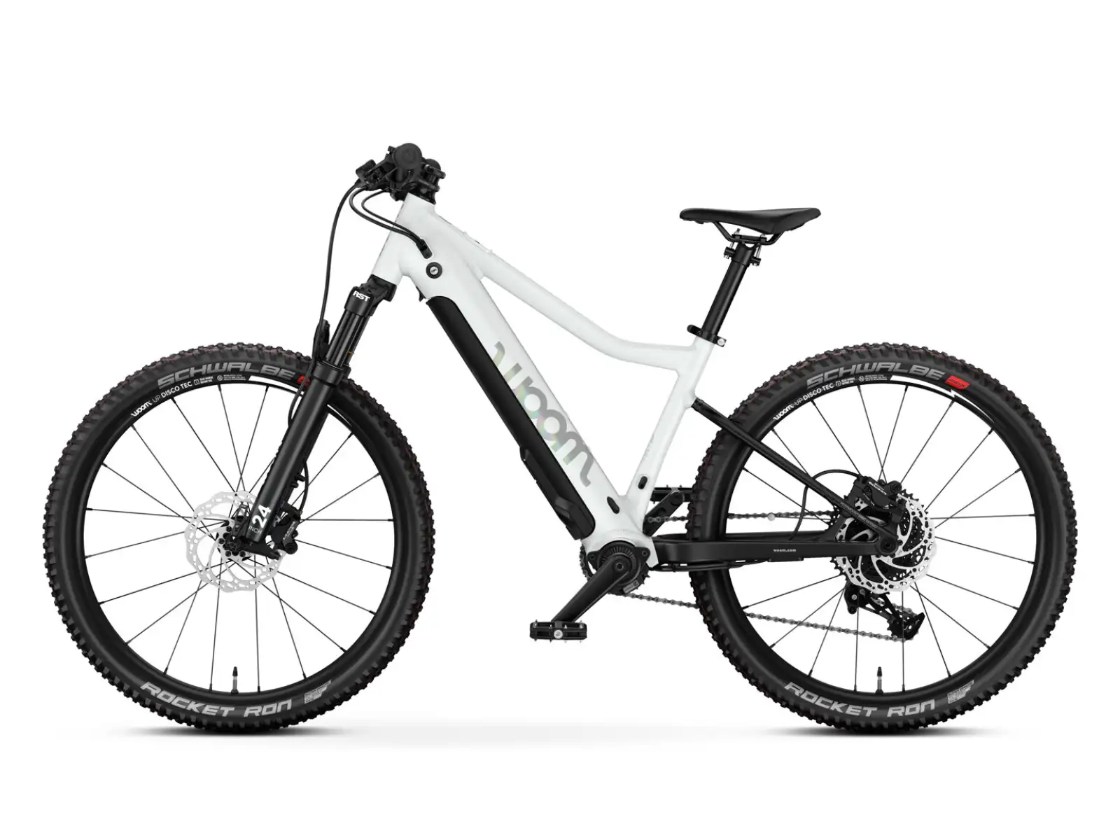 Woom UP 5 Limited kids electric bike Cirrus Cloud