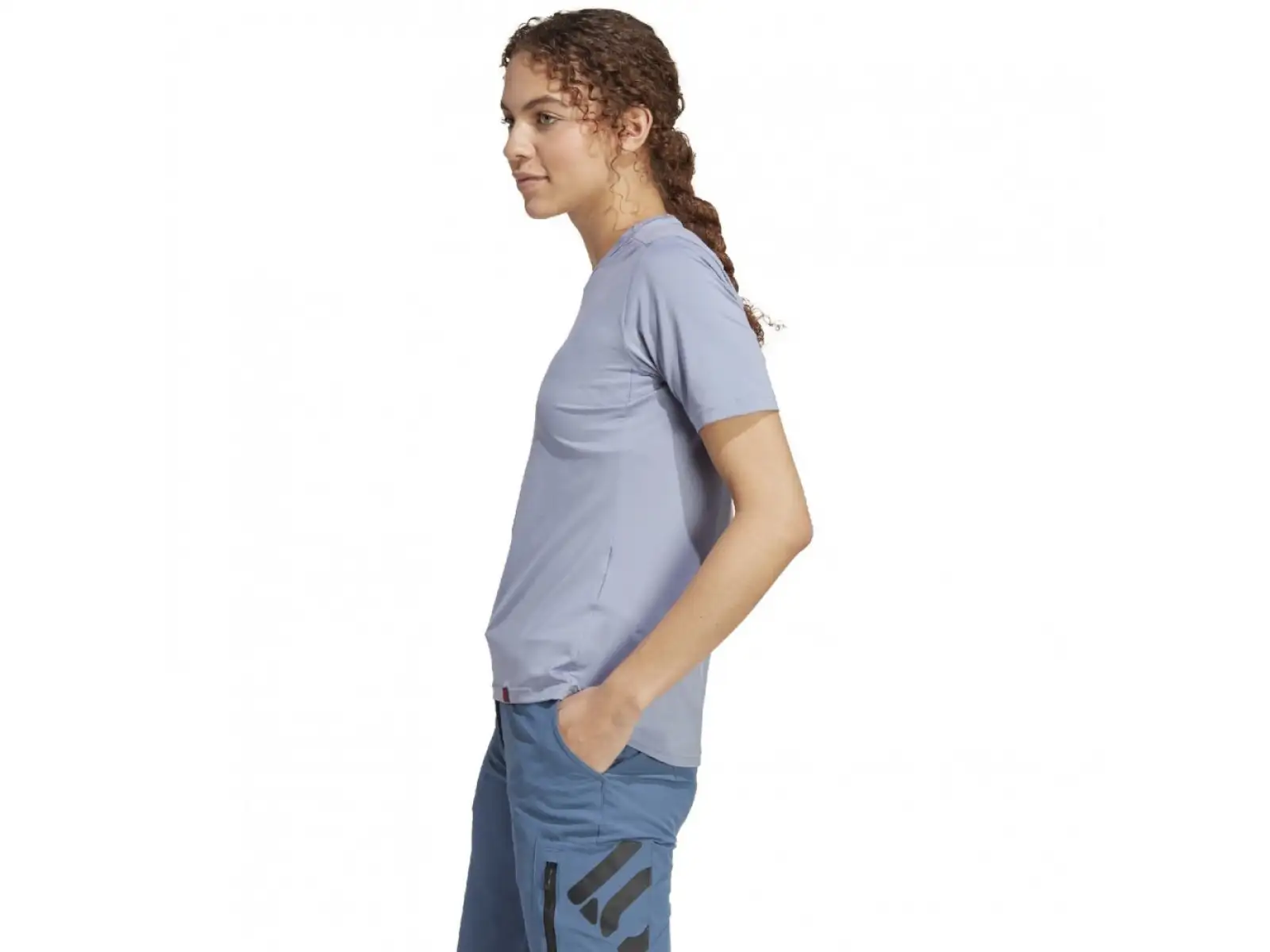 Five Ten TrailX women's jersey short sleeve Silver Violet