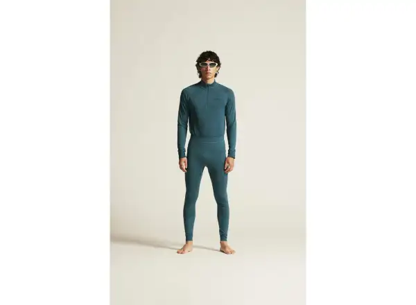 Craft Core Dry Active Comfort Zip men's long-sleeve shirt green