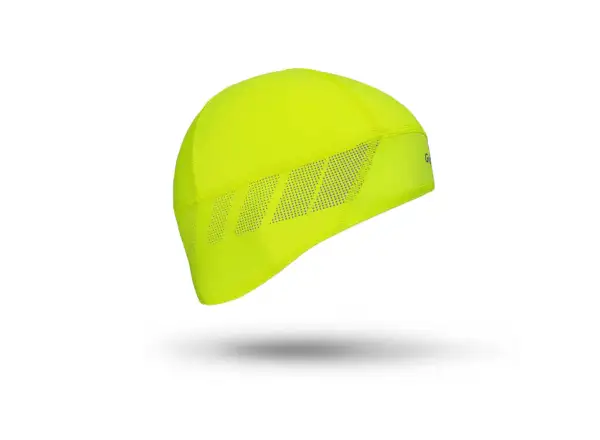 Grip Grab Windproof Hi-Vis Skull Cap thermal cap under helmet yellow