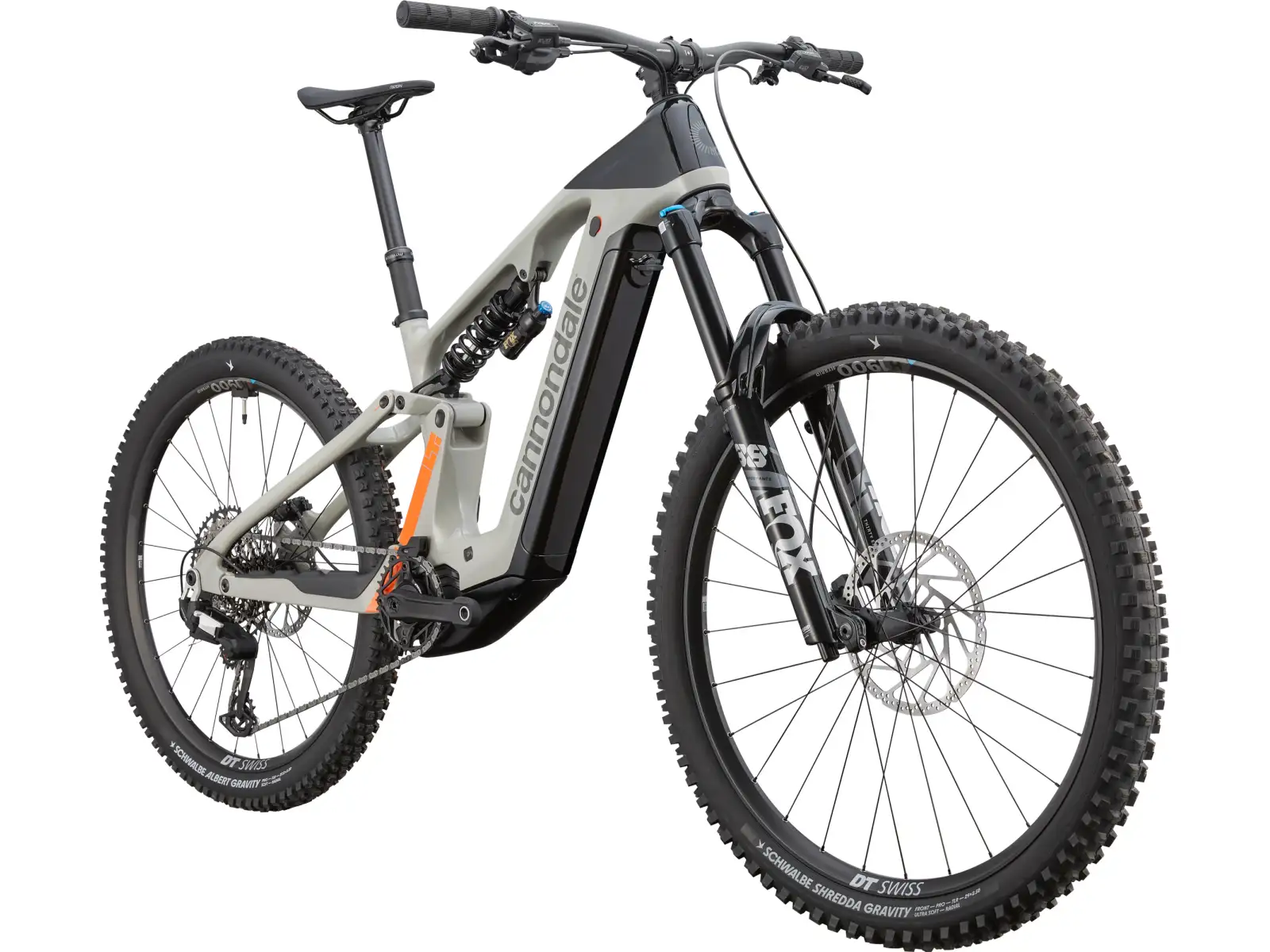 Cannondale Moterra Carbon LT 1 full-suspension e-bike Tiger Shark