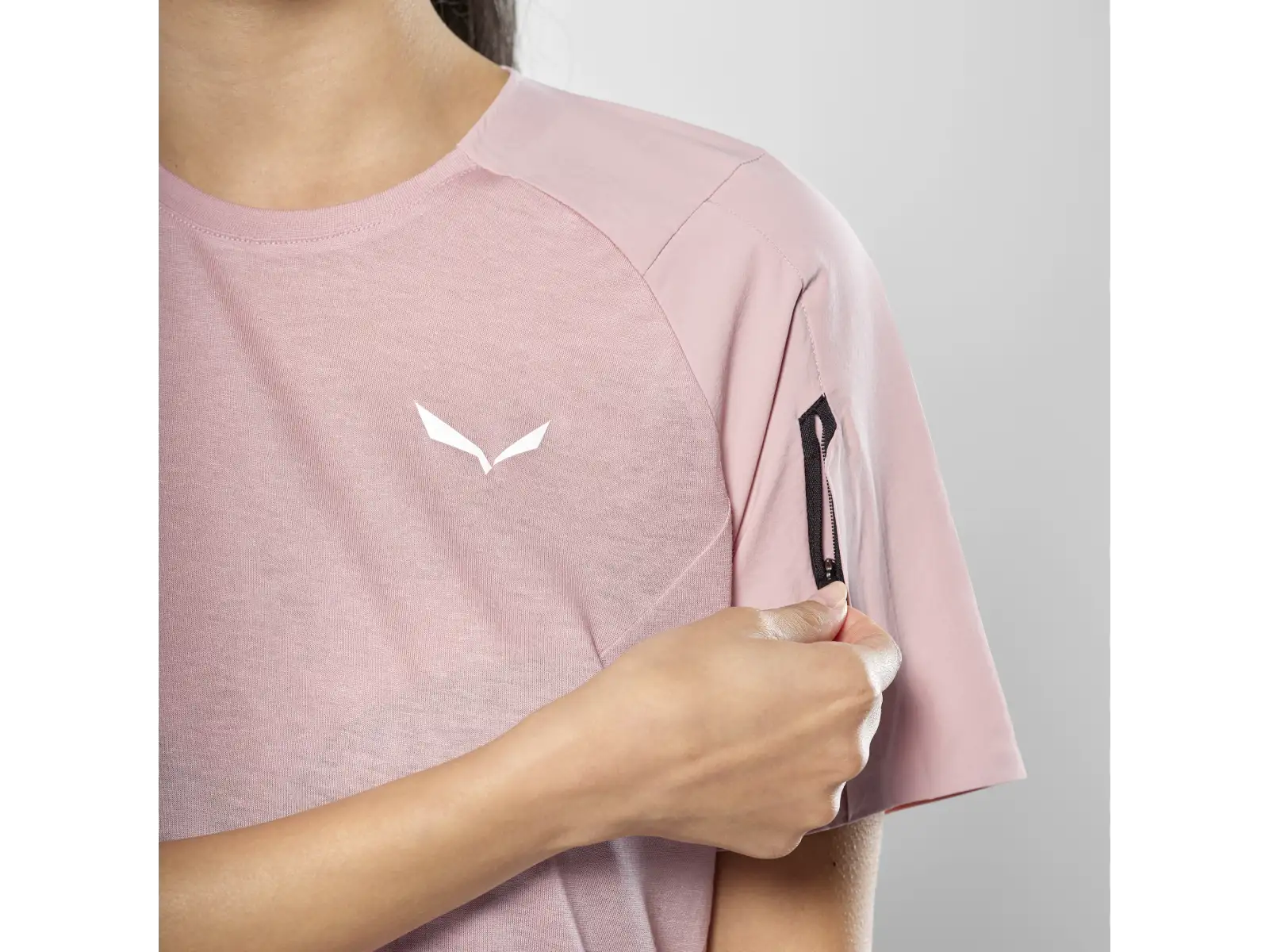 Salewa Puez AM Hyb women's T-shirt short sleeve Zephyr