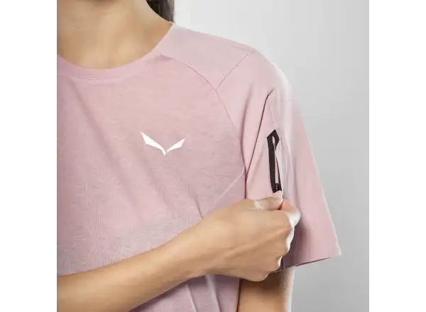 Salewa Puez AM Hyb women's T-shirt short sleeve Zephyr