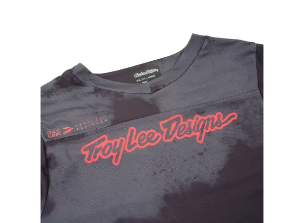 Troy Lee Desings Skyline kids jersey short sleeve Flared Carbon