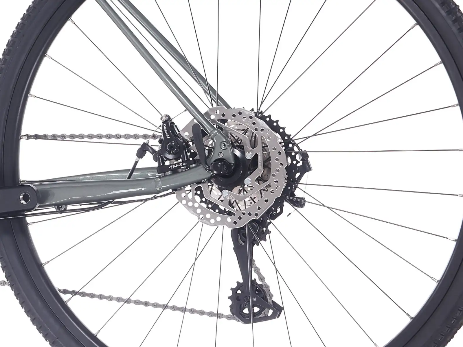 Rock Machine Lukk 40 gravel bike Gloss Granite Green