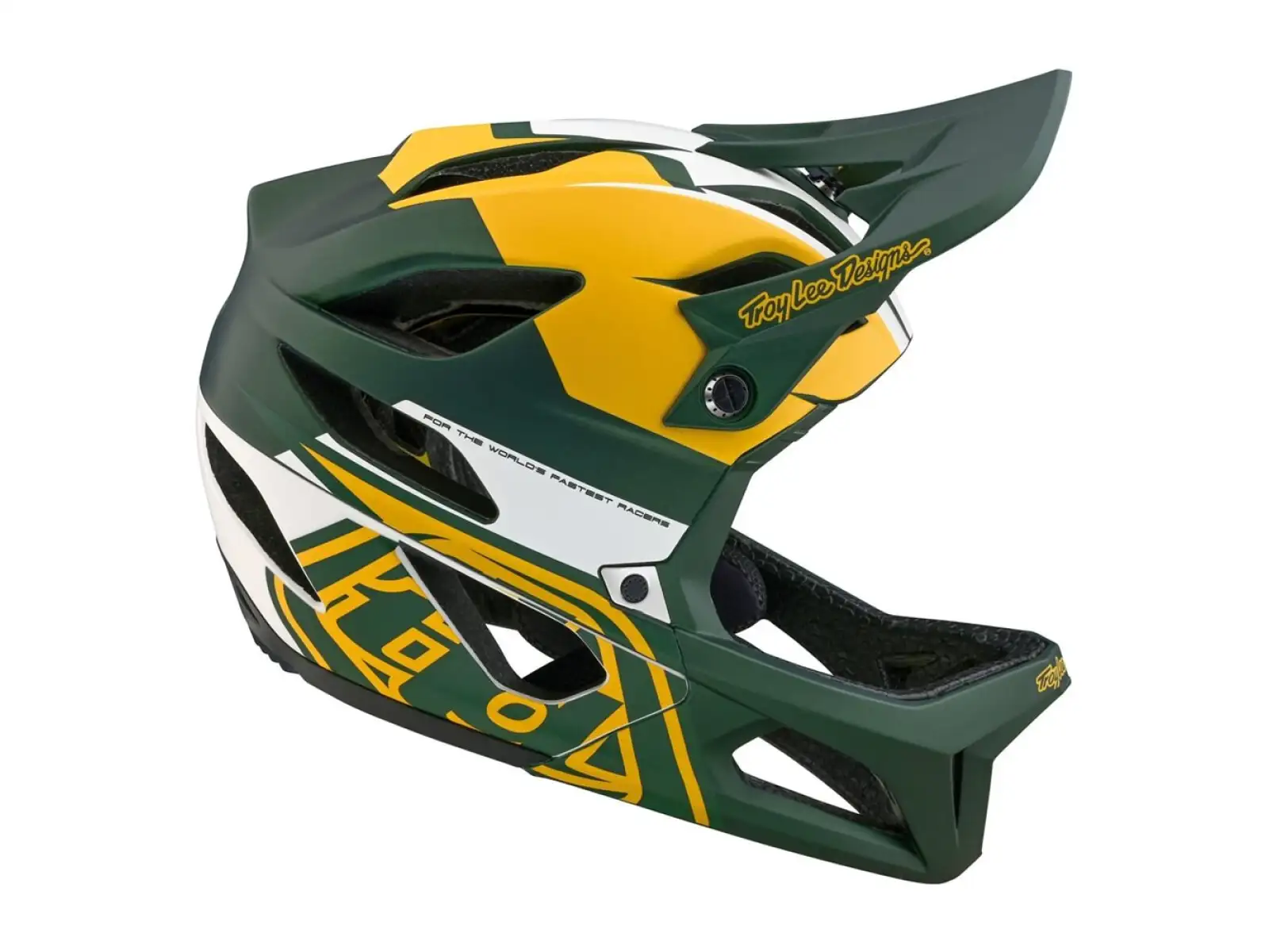 Troy Lee Designs Stage Mips helmet Vector Green