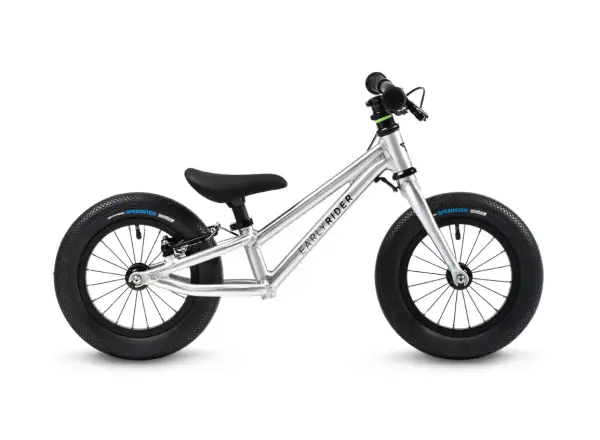 Early Rider Charger 12 kids bike with brake Brushed Aluminium