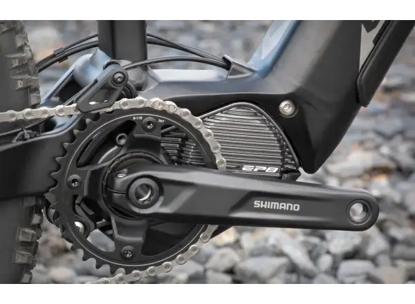 Superior eXF 8089 full suspension e-bike Matte Black/Chrome Silver