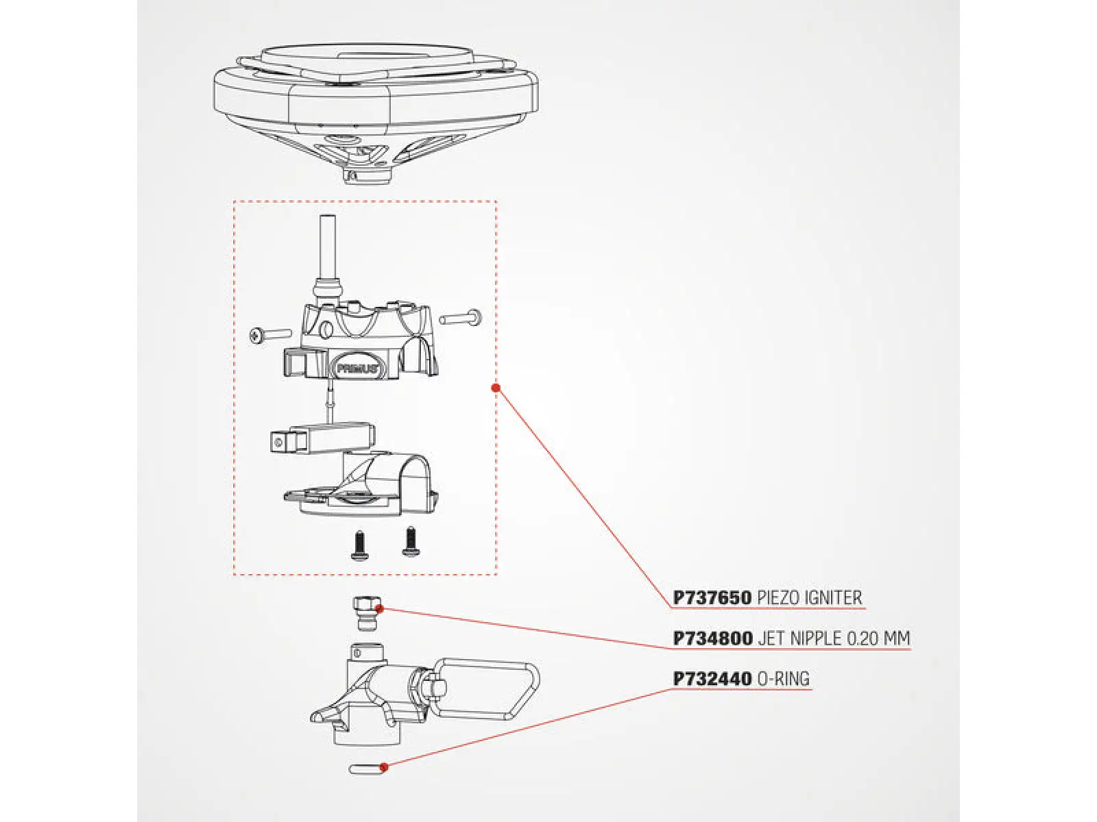 Primus Lite Stove System camping stove
