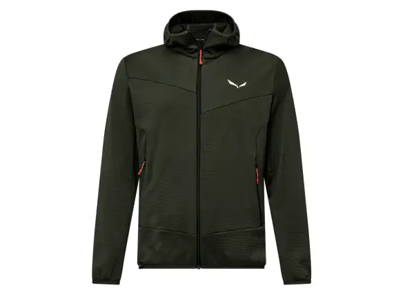 Salewa Puez Altavia Polarlite Hooded men's sweatshirt Dark Olive