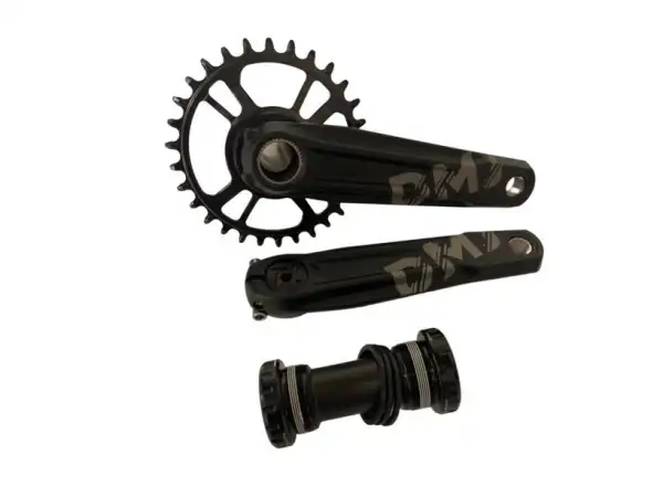 Prowheel CR094S kids cranks with single chainring 30T 160 mm black