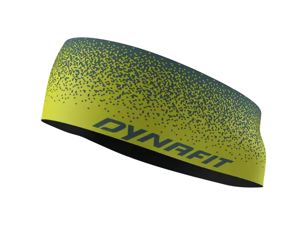 Dynafit Graphic Performance headband Golden Lime/Gradient