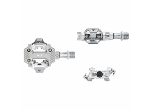 Wolf Tooth ALT XC Clipless Performance pedals raw silver