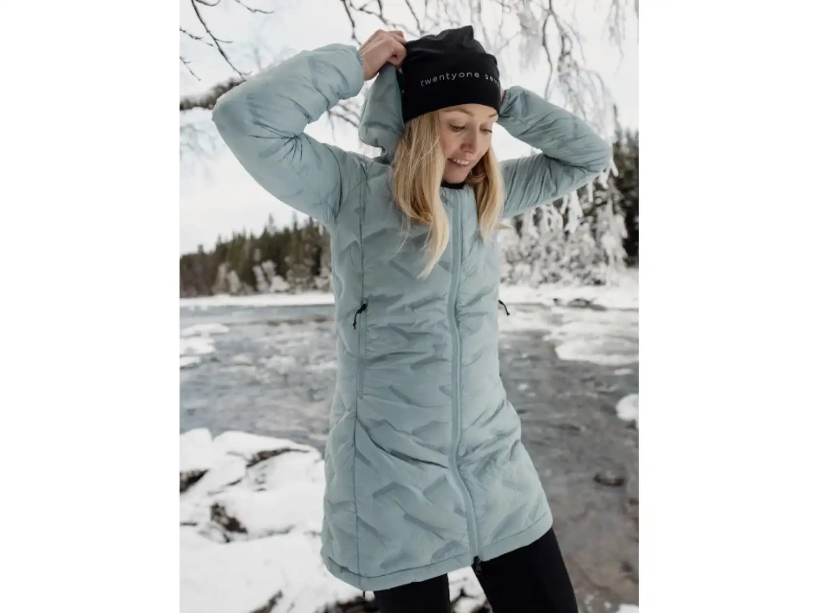 2117 of Sweden Saltvik Women's Jacket Ocean