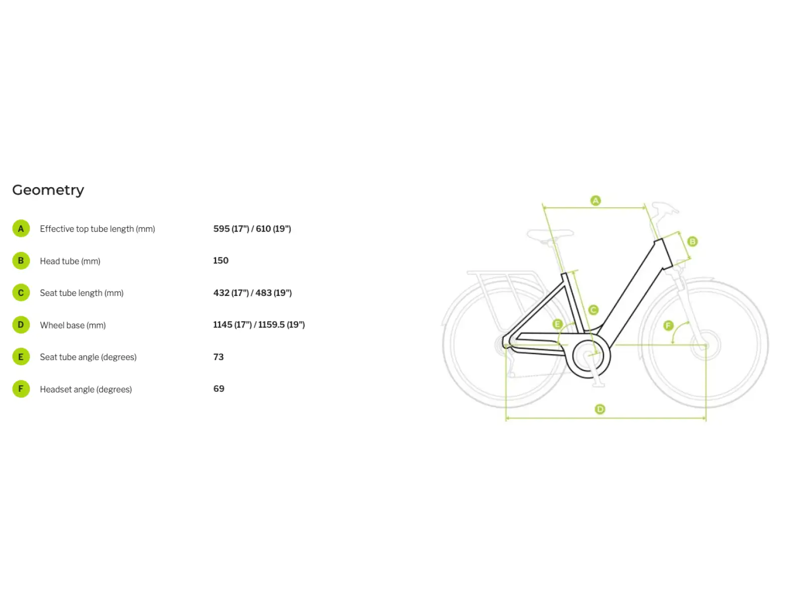Ecobike LX city e-bike 672 Wh Black