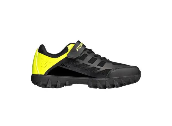Force GO2 MTB men's cycling shoes black/fluo