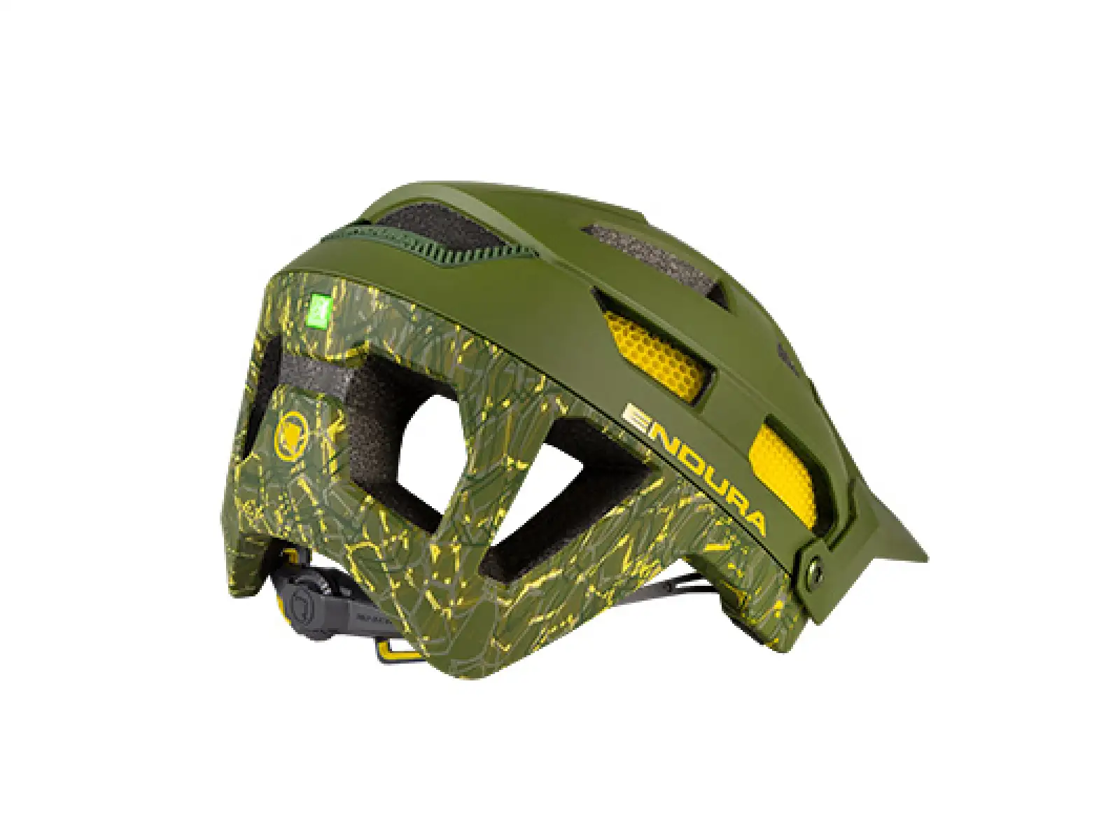 Endura SingleTrack helmet Olive Green