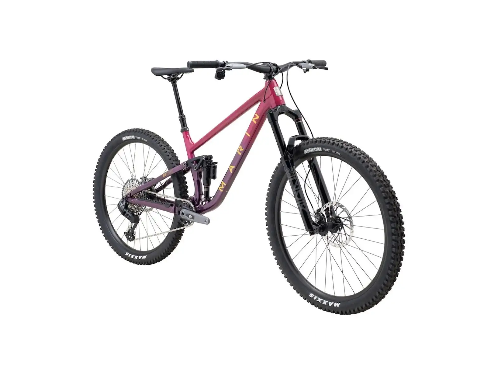 Marin Rift Zone 29" XR AXS mountain bike pink/purple/yellow