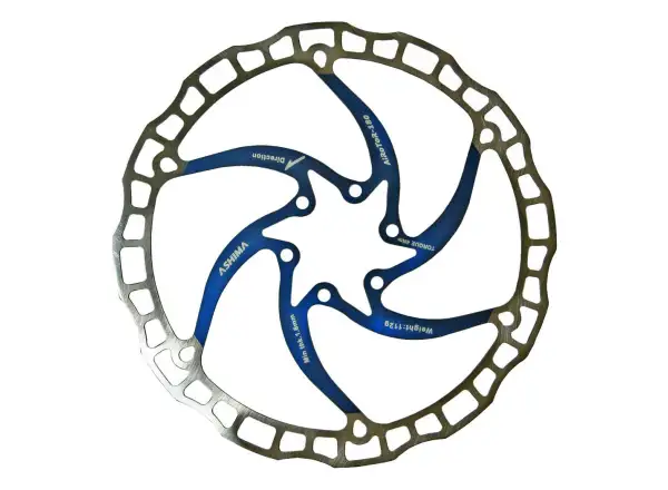 Ashima ARO-08 brake rotor 160 mm blue