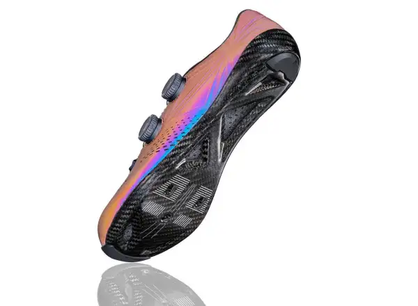 Supacaz Kazze Carbon road cycling shoes oil slick reflectiv