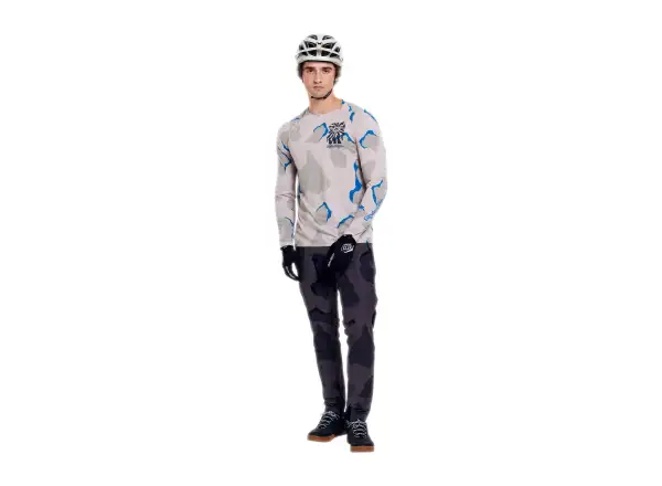 Troy Lee Designs Skyline Pro men's jersey long sleeve Flow Camo Pumice