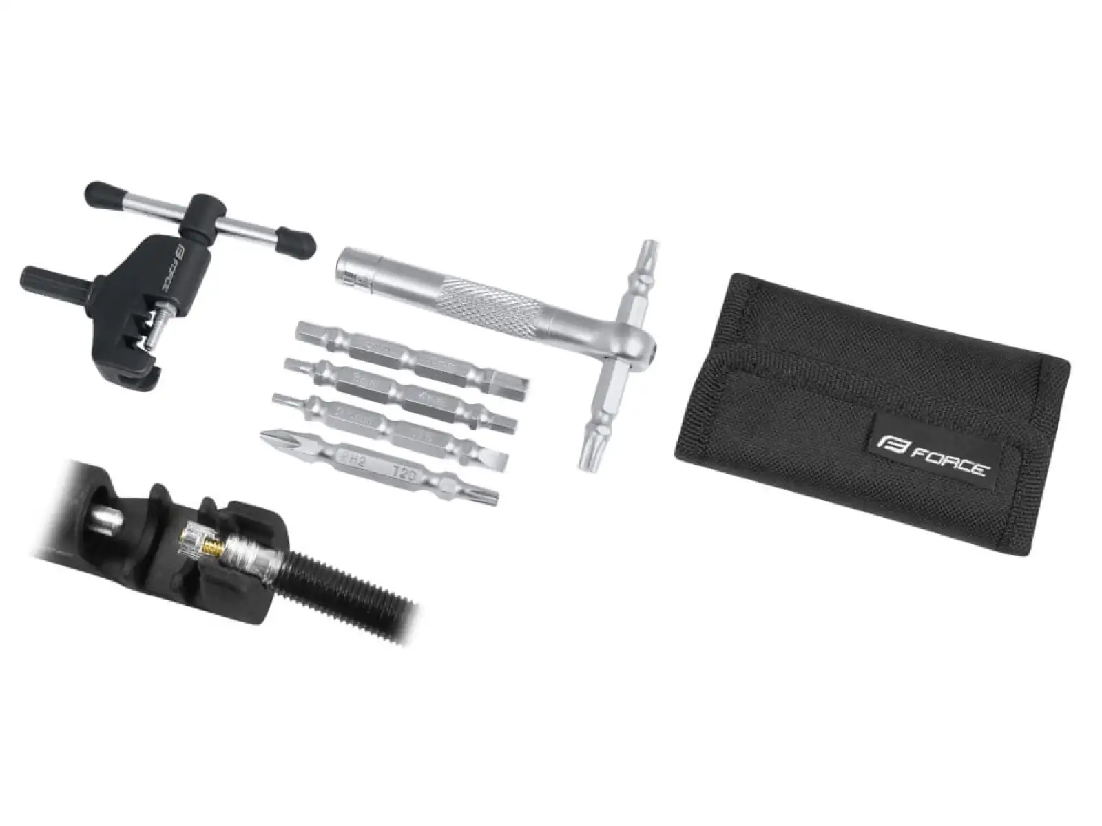 Force tool set 12 functions with chain breaker