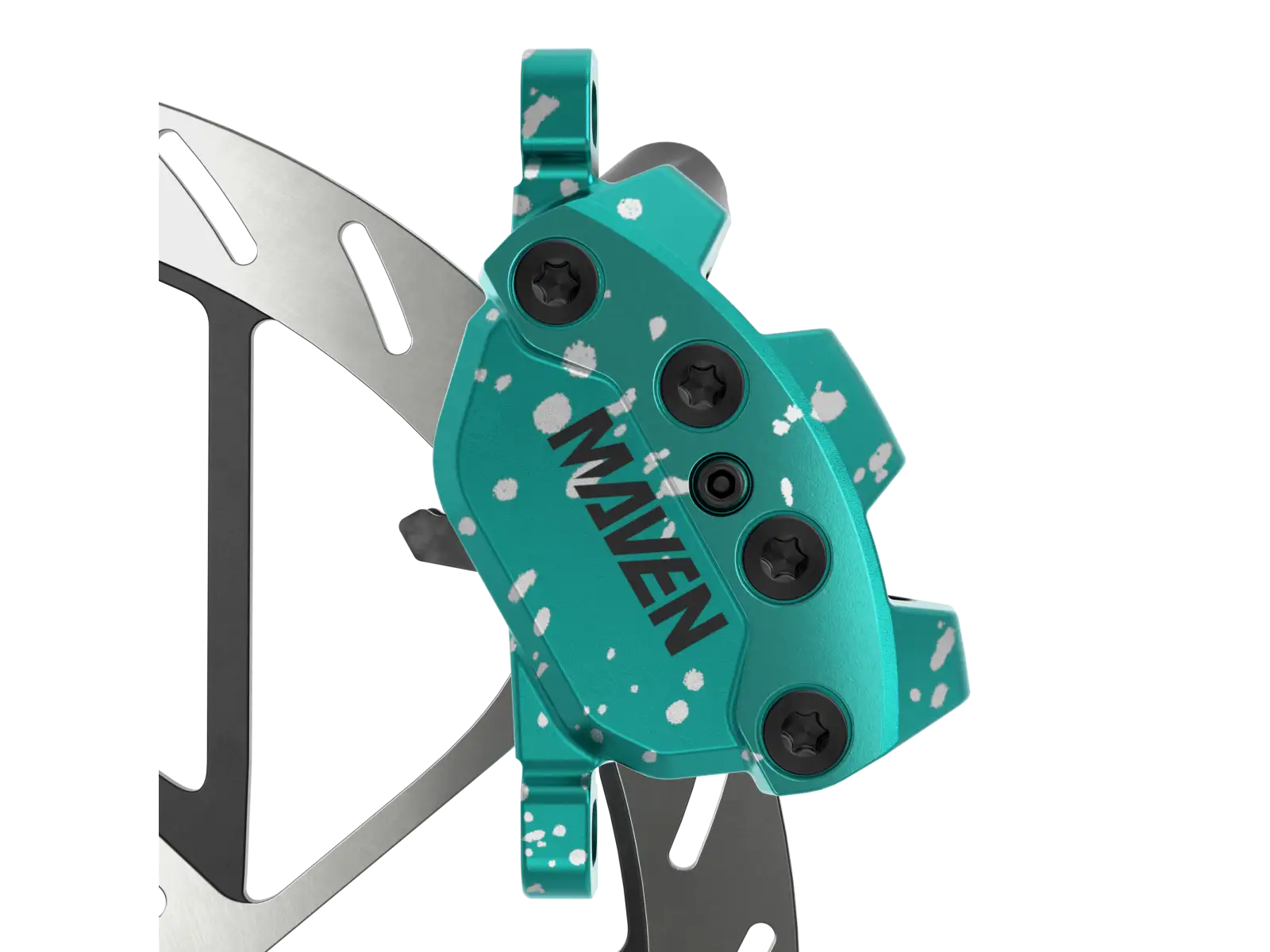 Sram Maven Ultimate Stealth Teal Splatter Expert Kit disc brake set