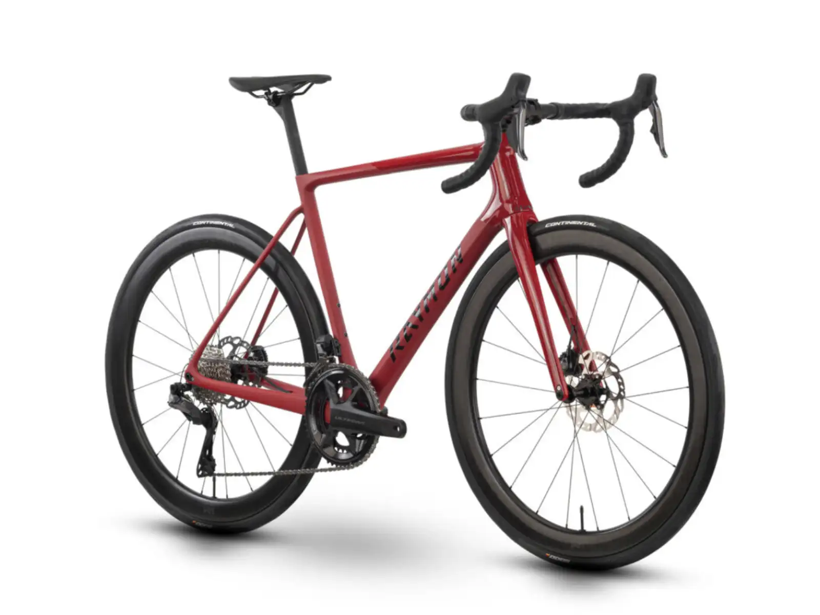 Raymon Kirana Ultra road bike Carmine Red Stealth