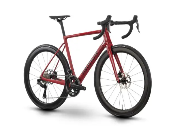 Raymon Kirana Ultra road bike Carmine Red Stealth
