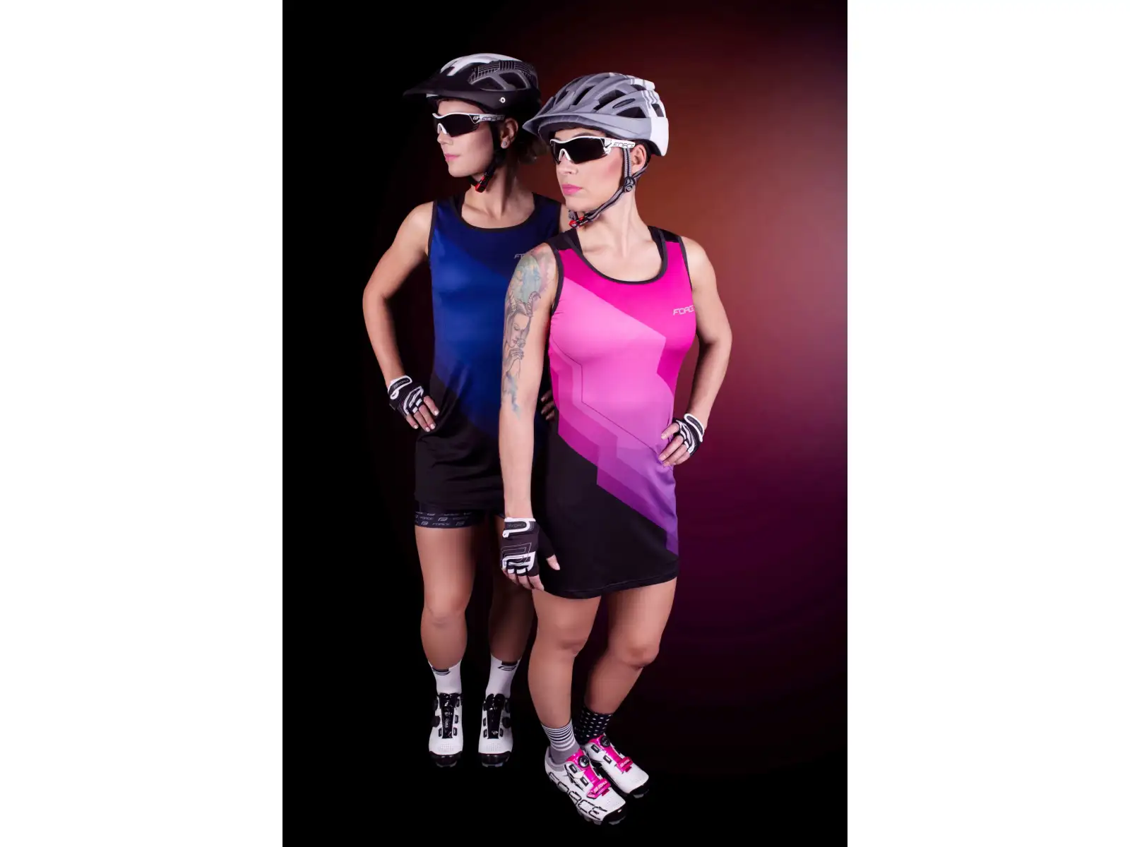 Force Abby women's sport dress blue/black