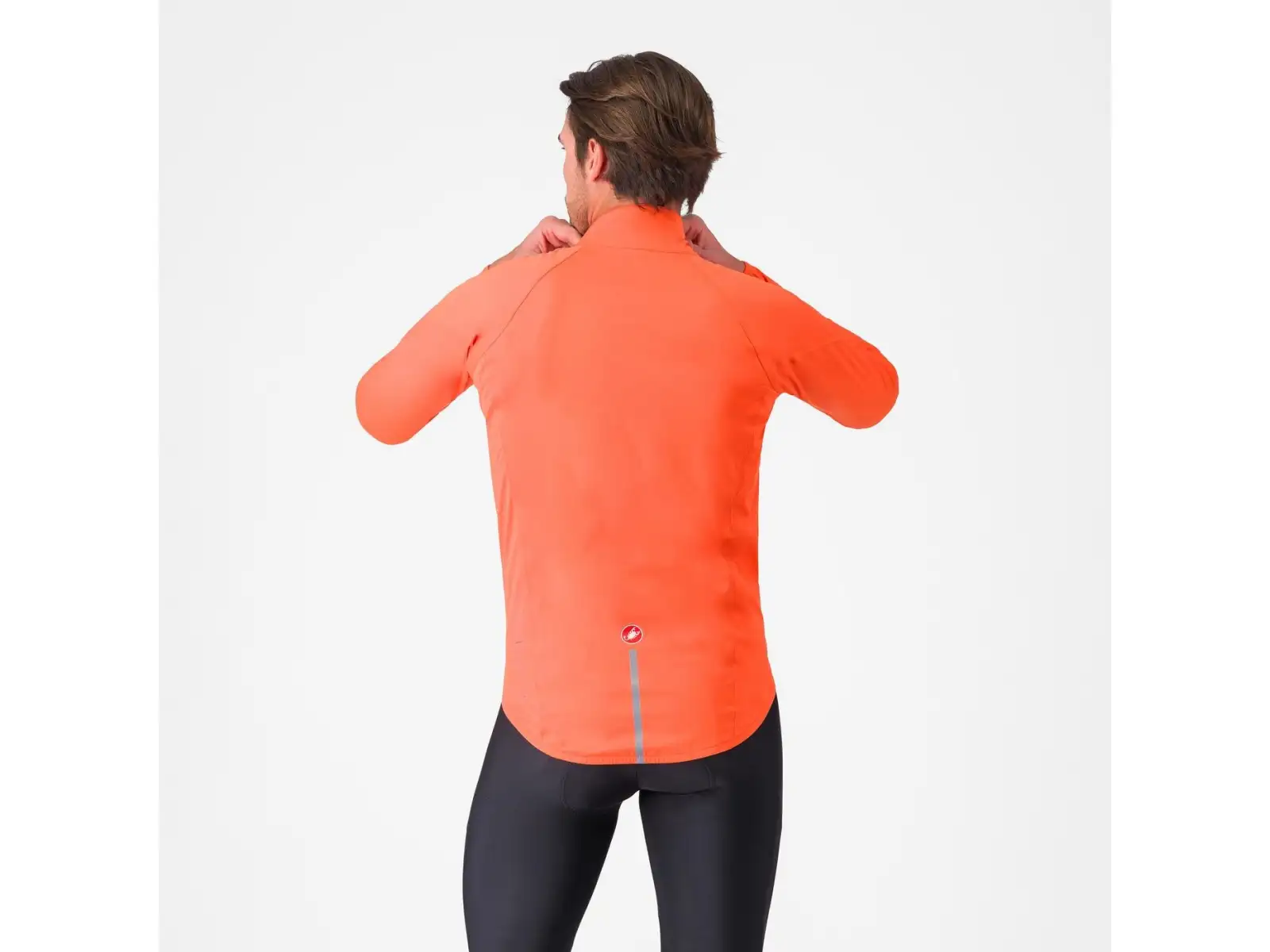 Castelli Emergency 3 Rain Jacket men's jacket Brilliant Orange