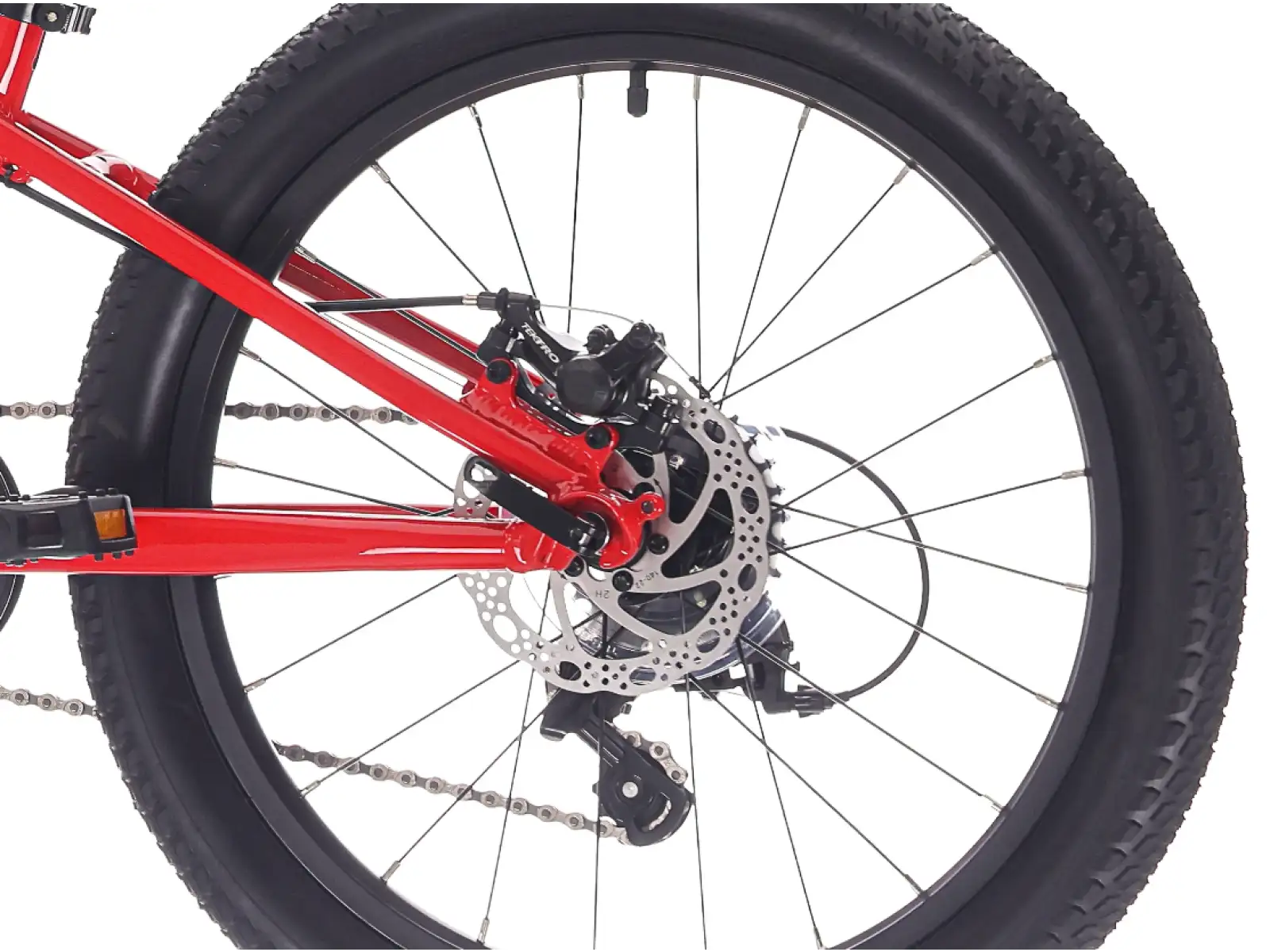 Rock Machine RIFF Jr 20 kids bike Gloss Fire Red