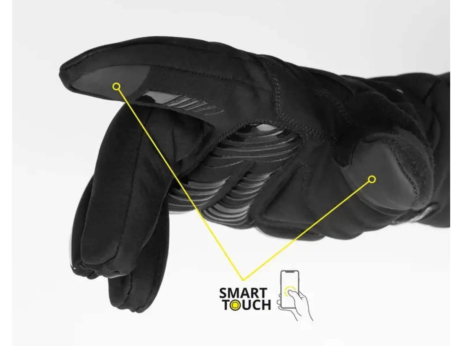 Etape Everest 2.0 winter gloves black/reflective