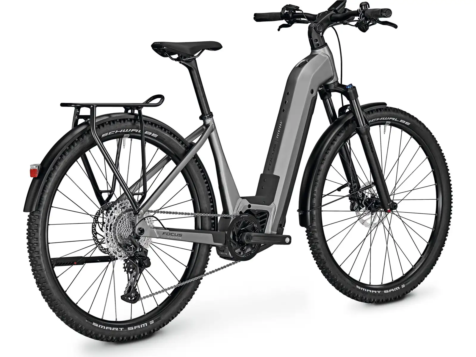 Focus Aventura2 6.8 WA 625Wh mountain e-bike Torontogrey Matt