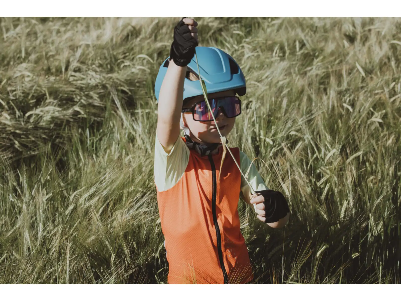 Force Limit Kid MTB children's jersey orange