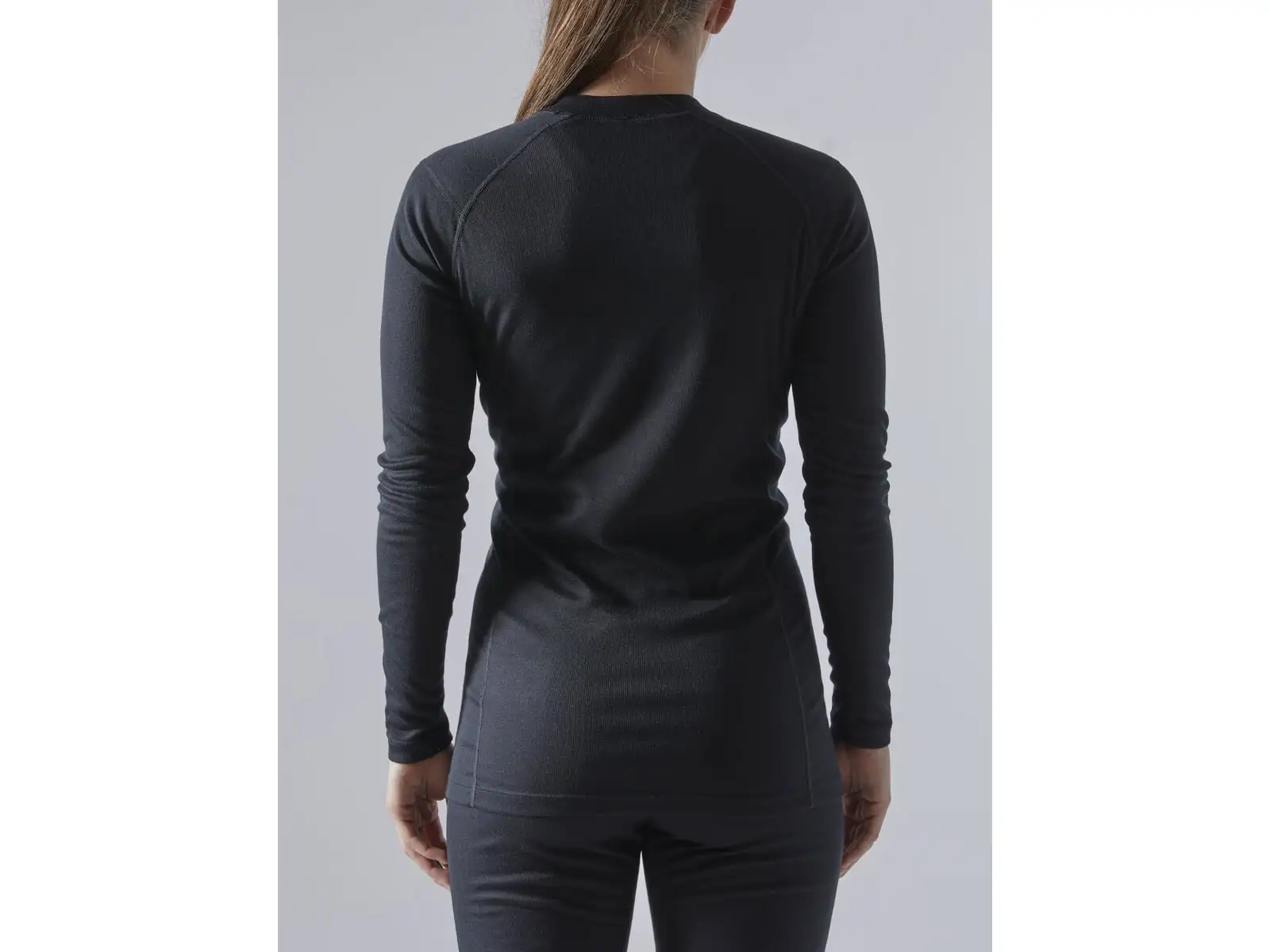 Craft Core Warm Baselayer women's set long sleeve shirt+pants black