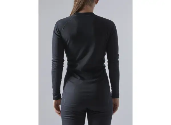 Craft Core Warm Baselayer women's set long sleeve shirt+pants black