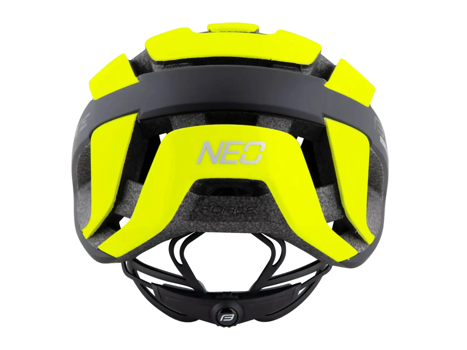 Force Neo cycling helmet fluo/black