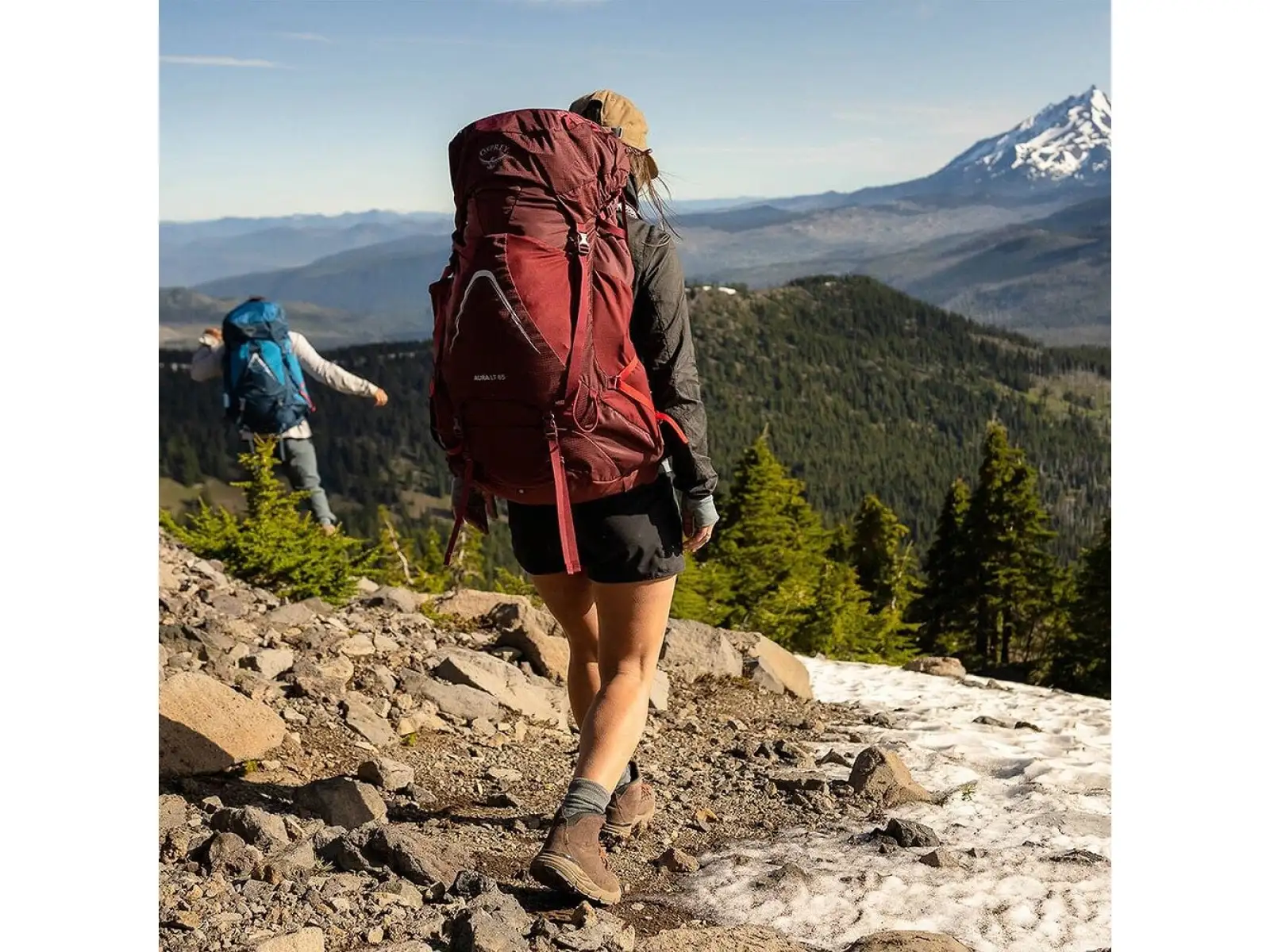 Osprey ATMOS AG LT 65 backpack Night shift/scoria blue L/XL