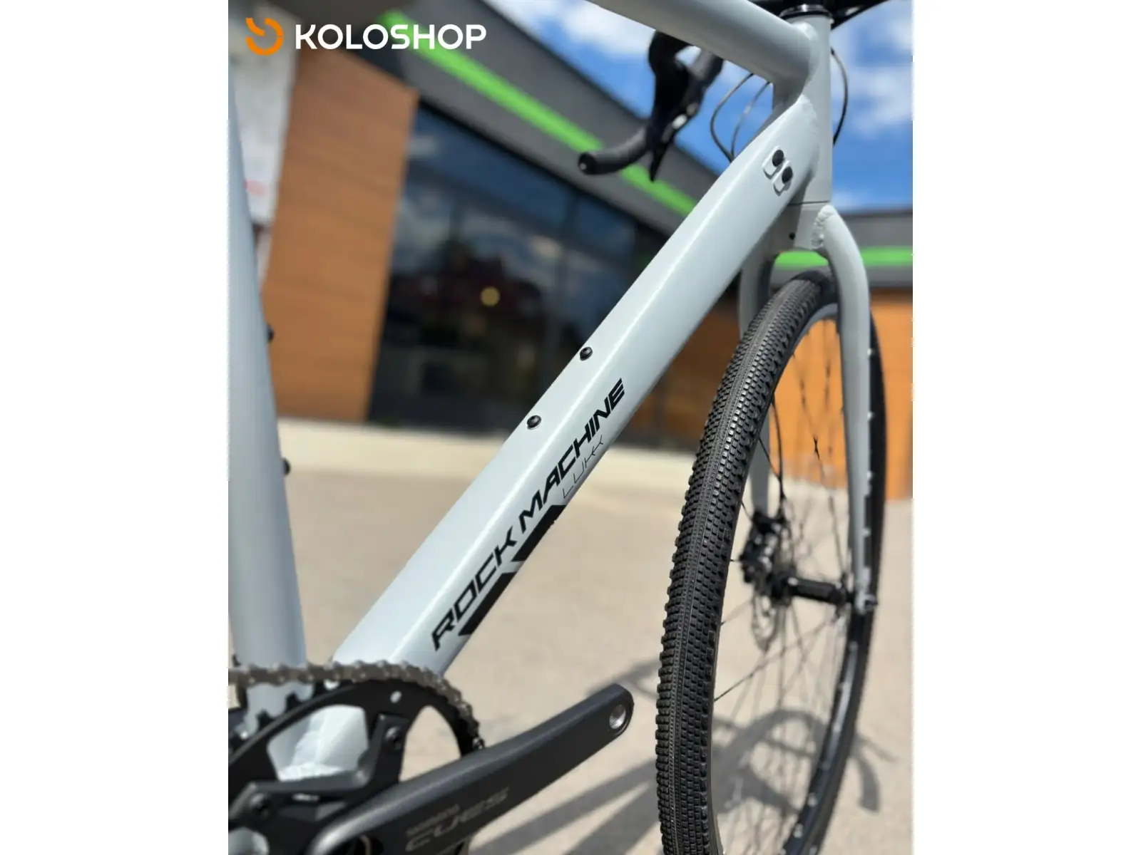Rock Machine Lukk 50 gravel bike Matte Limerock Grey