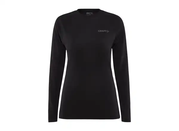 Craft ADV Wool Merino women's long sleeve shirt Black
