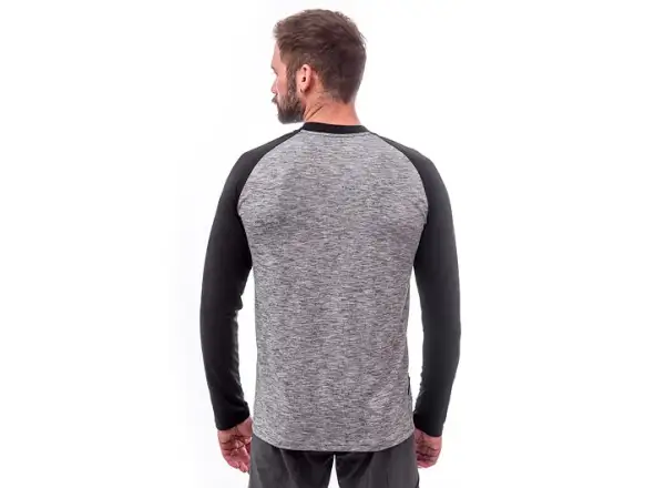 Sensor Charger men's jersey long sleeve grey/black