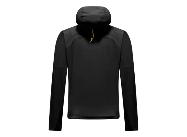 Salewa Ortles Fleece Pro Hooded men's fleece hoodie with hood Black Out