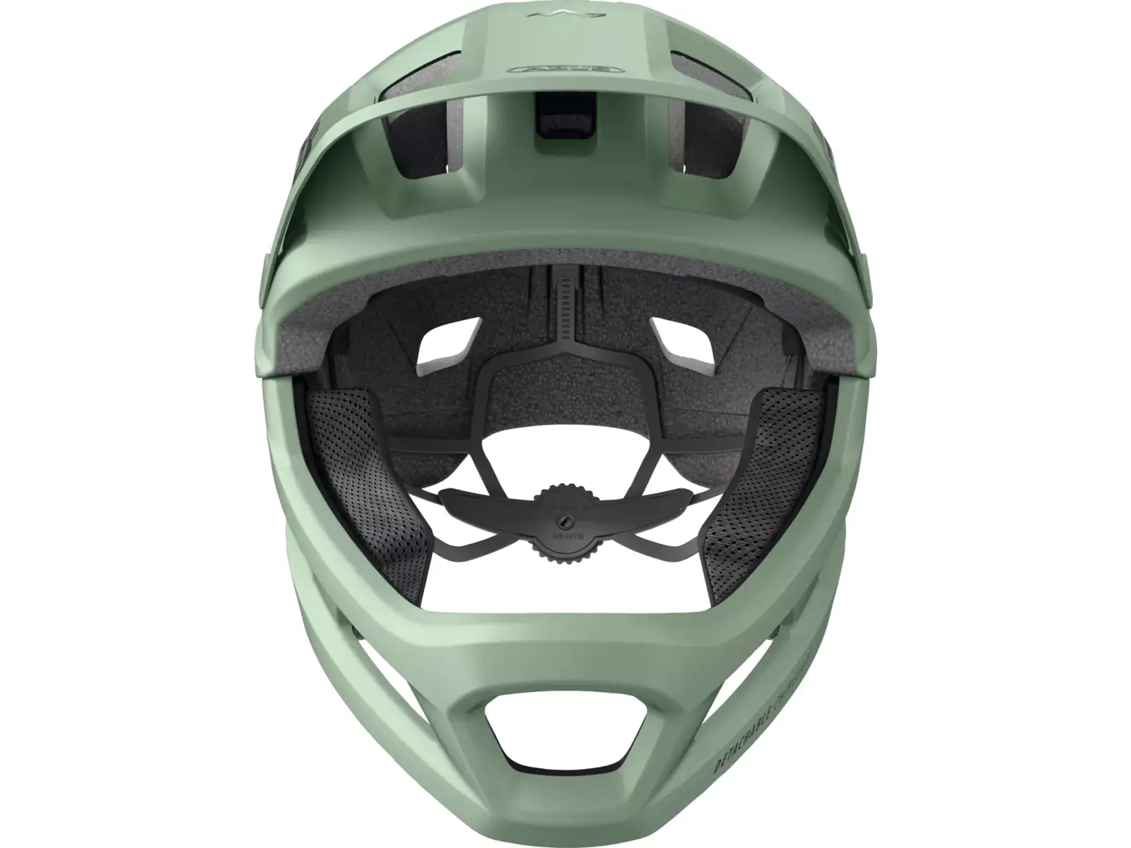Abus YouDrop FF kids helmet Mist Green